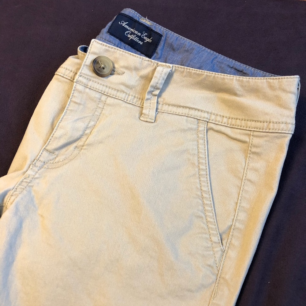 American Eagle Khaki Slack Pants Size 2